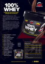 100% WHEY PROTEIN 5kg - HELADO DE CHOCOLATE Alpha Pro Nutrition