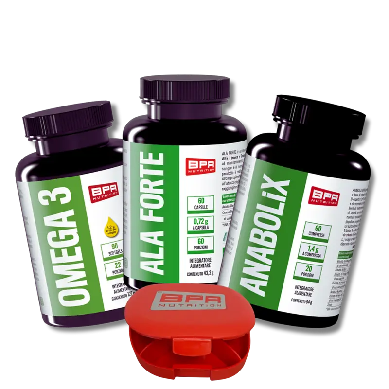 KIT DE BIENESTAR PARA HOMBRES BPR Nutrition
