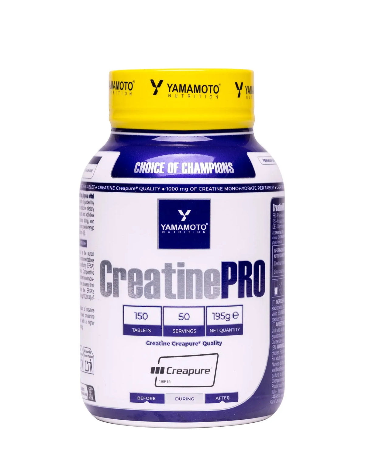 YAMAMOTO NUTRITION Creatine PRO Creapure Quality 150 compresse Yamamoto Nutrition