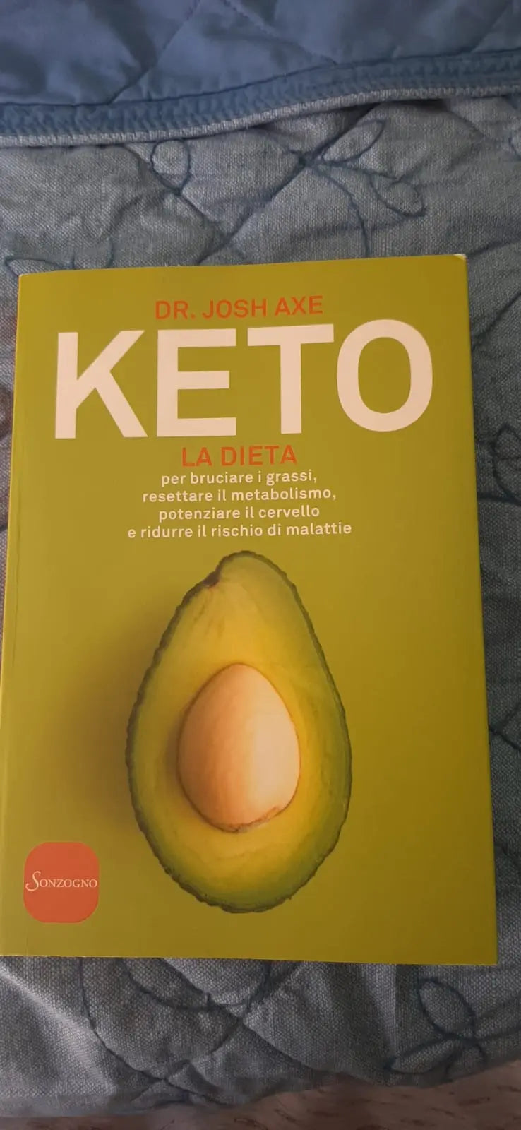 LA DIETA KETO - DR. Josh Axe - Libro Wellfit Store Integratori