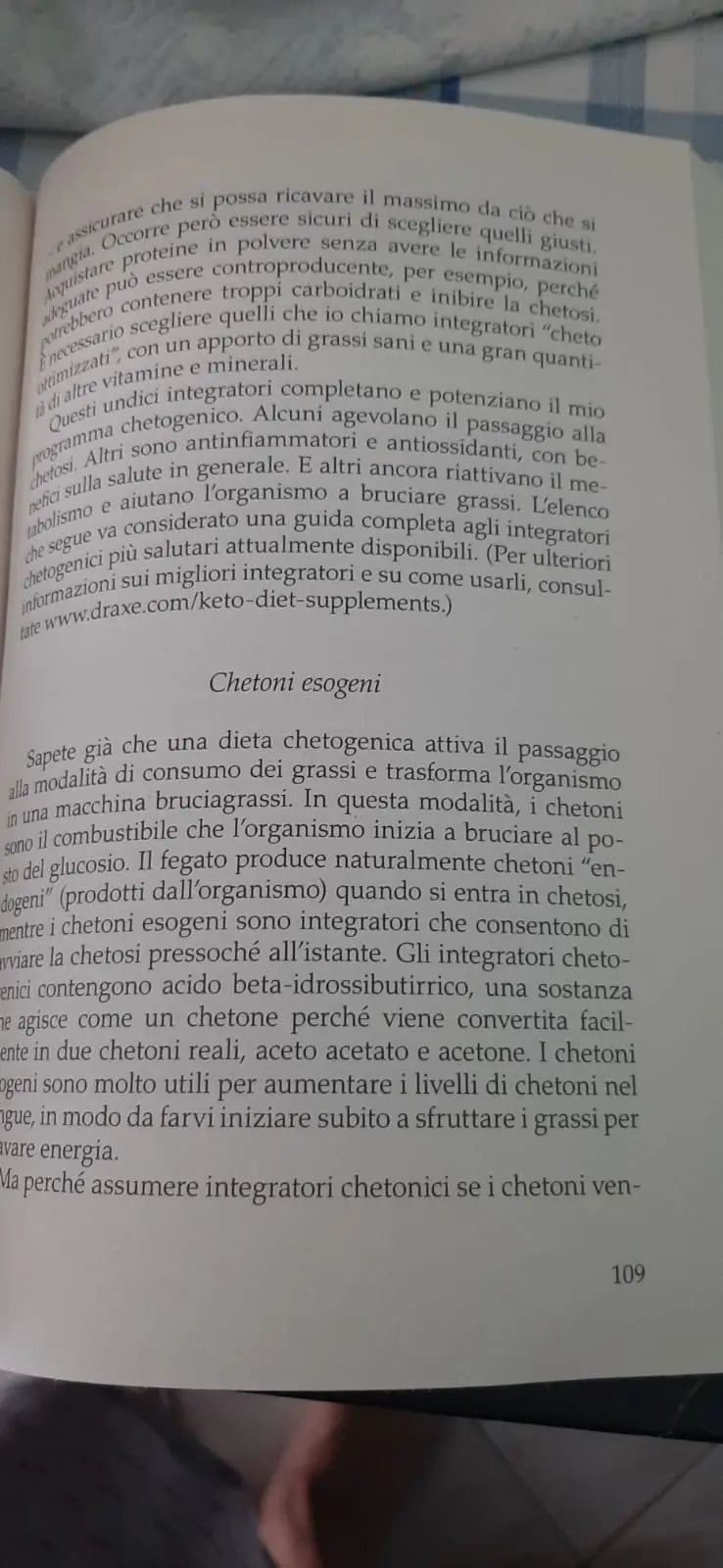 LA DIETA KETO - DR. Josh Axe - Libro Wellfit Store Integratori