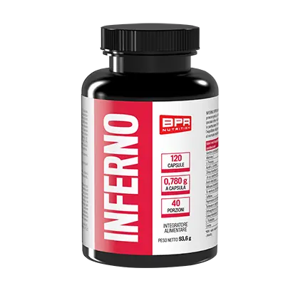 BPR NUTRITION © Inferno 120 capsule