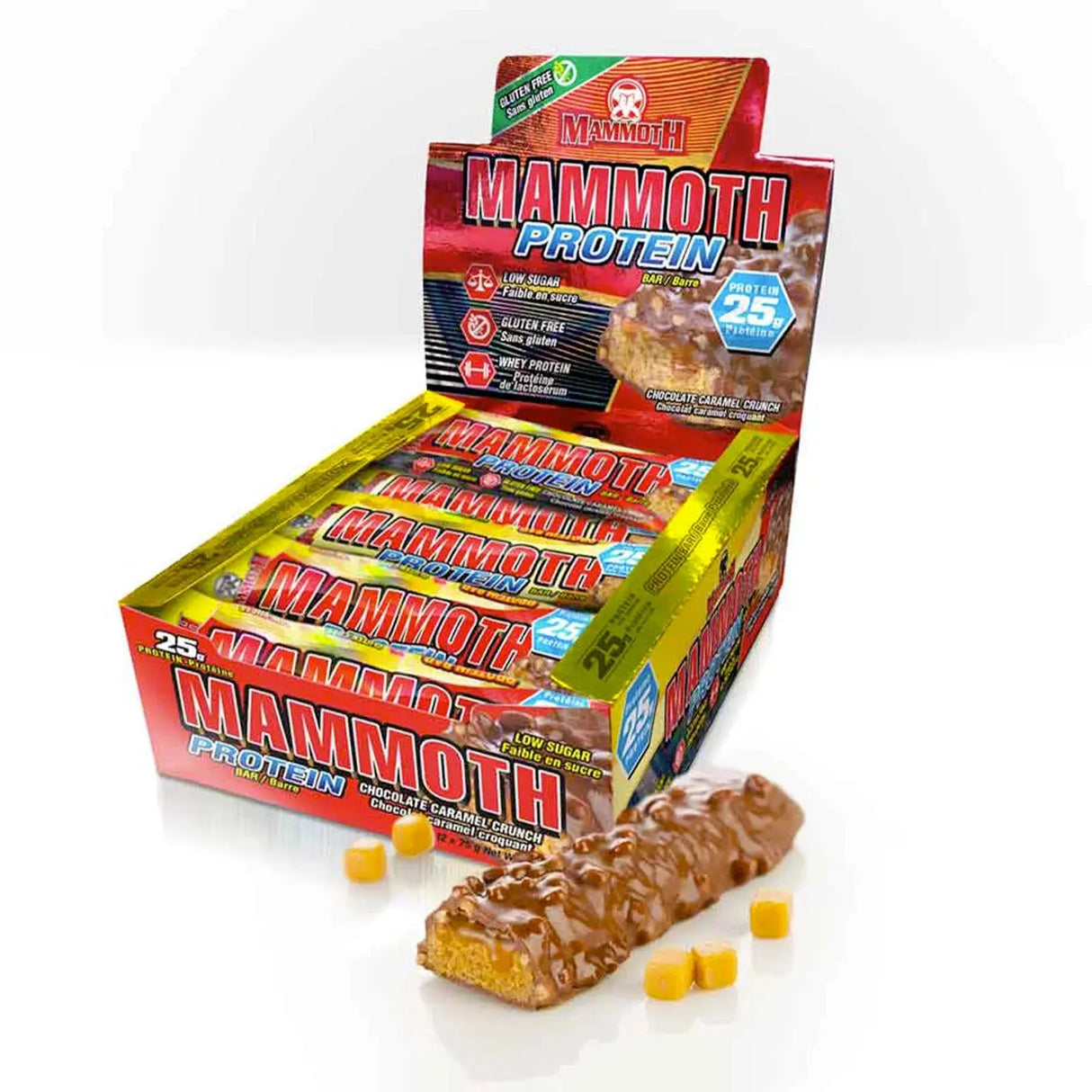 Mammoth Protein Bar - Scatola da 12 Mammoth