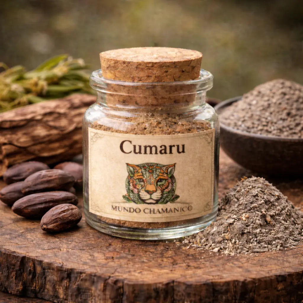 Polvo de Rapé 15gr Cumarú (origen indígena Huni Kuin) Mundo Chamanico