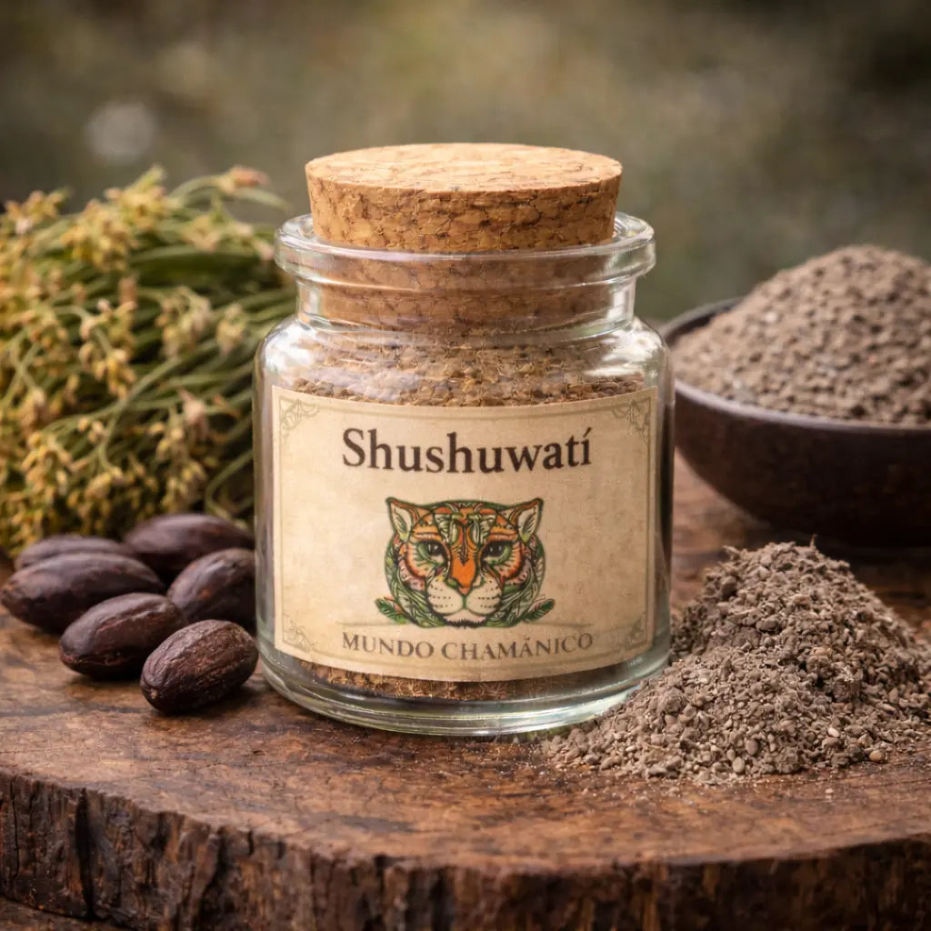 Polvo de Rapé 15gr Shushuwati (origen indígena Huni Kuin) Mundo Chamanico