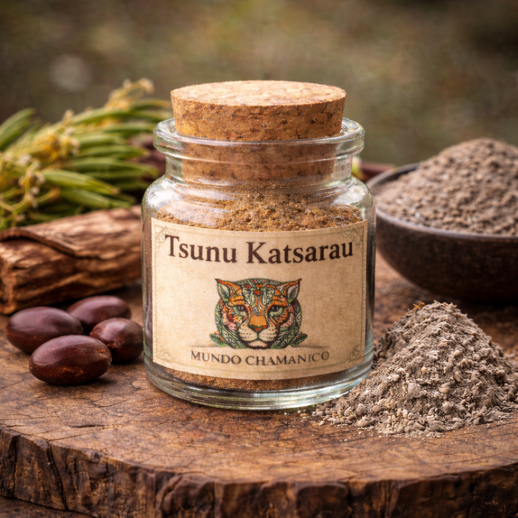 Polvo de Rapé 15gr Tsunu Katsarau (origen indígena Huni Kuin)