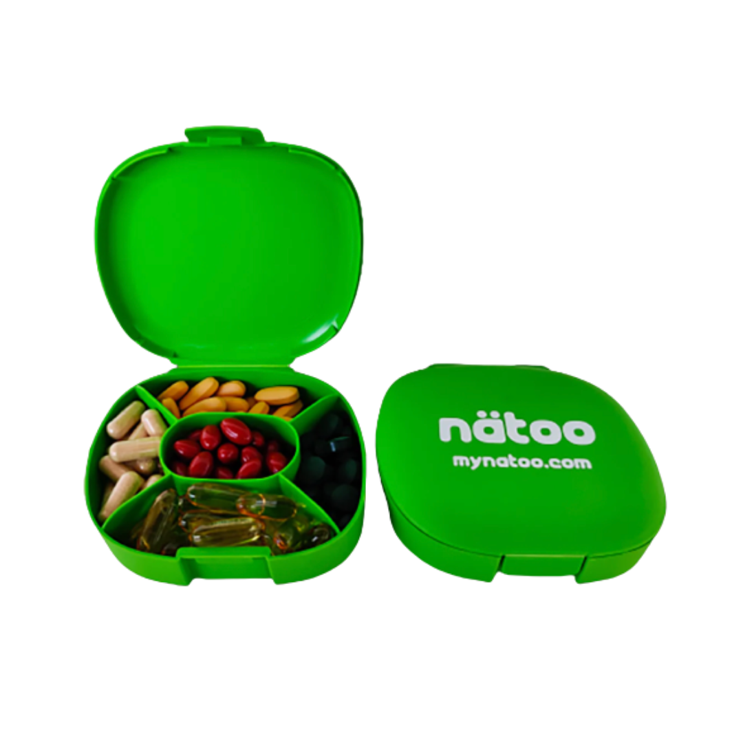 Porta pillole compresse capsule tavolette integratori nätoo - Pillo