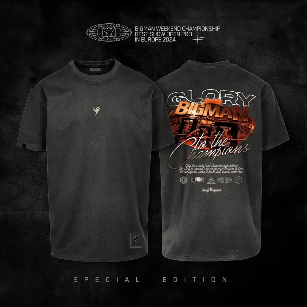 OVERSIZE ACID WASHED / GLORY | BIG ONE BIGMAN