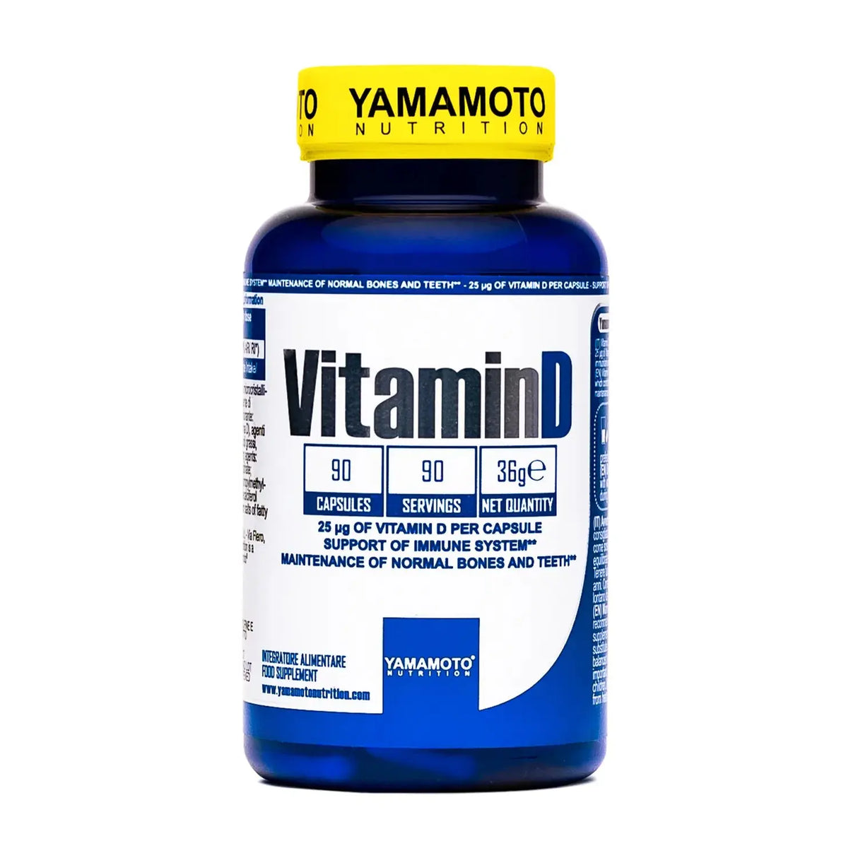 YAMAMOTO NUTRITION Vitamin D 90 capsule Yamamoto Nutrition
