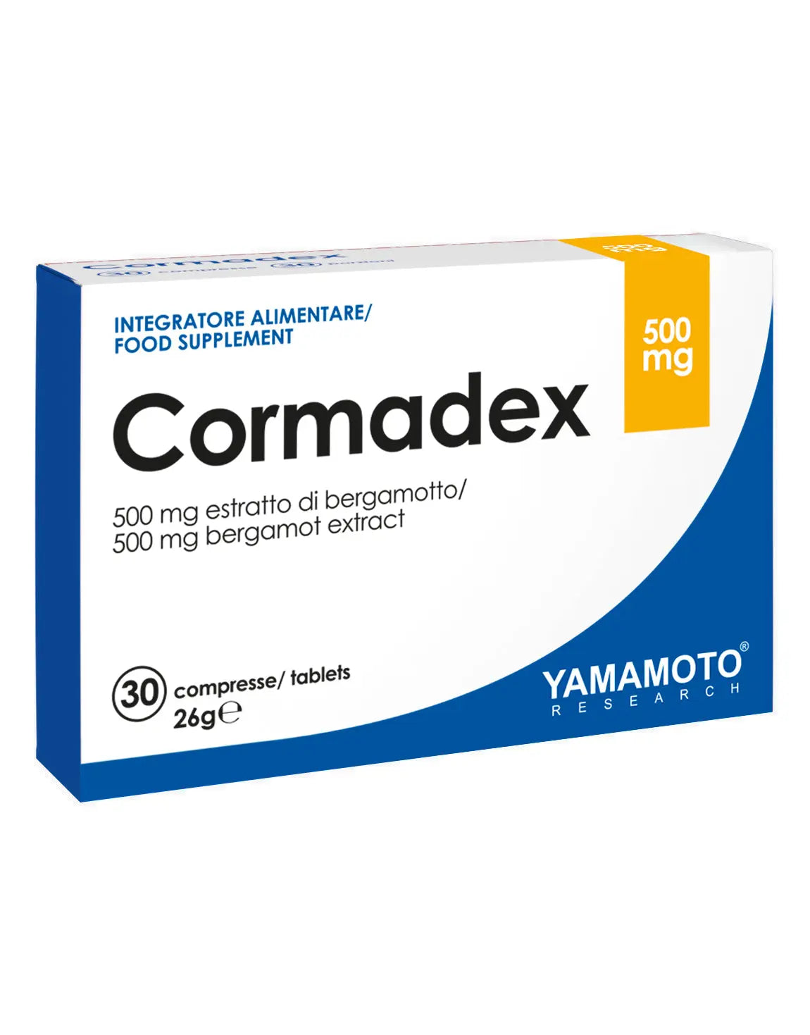 YAMAMOTO RESEARCH Cormadex® - 30 Comprimidos Yamamoto Nutrition
