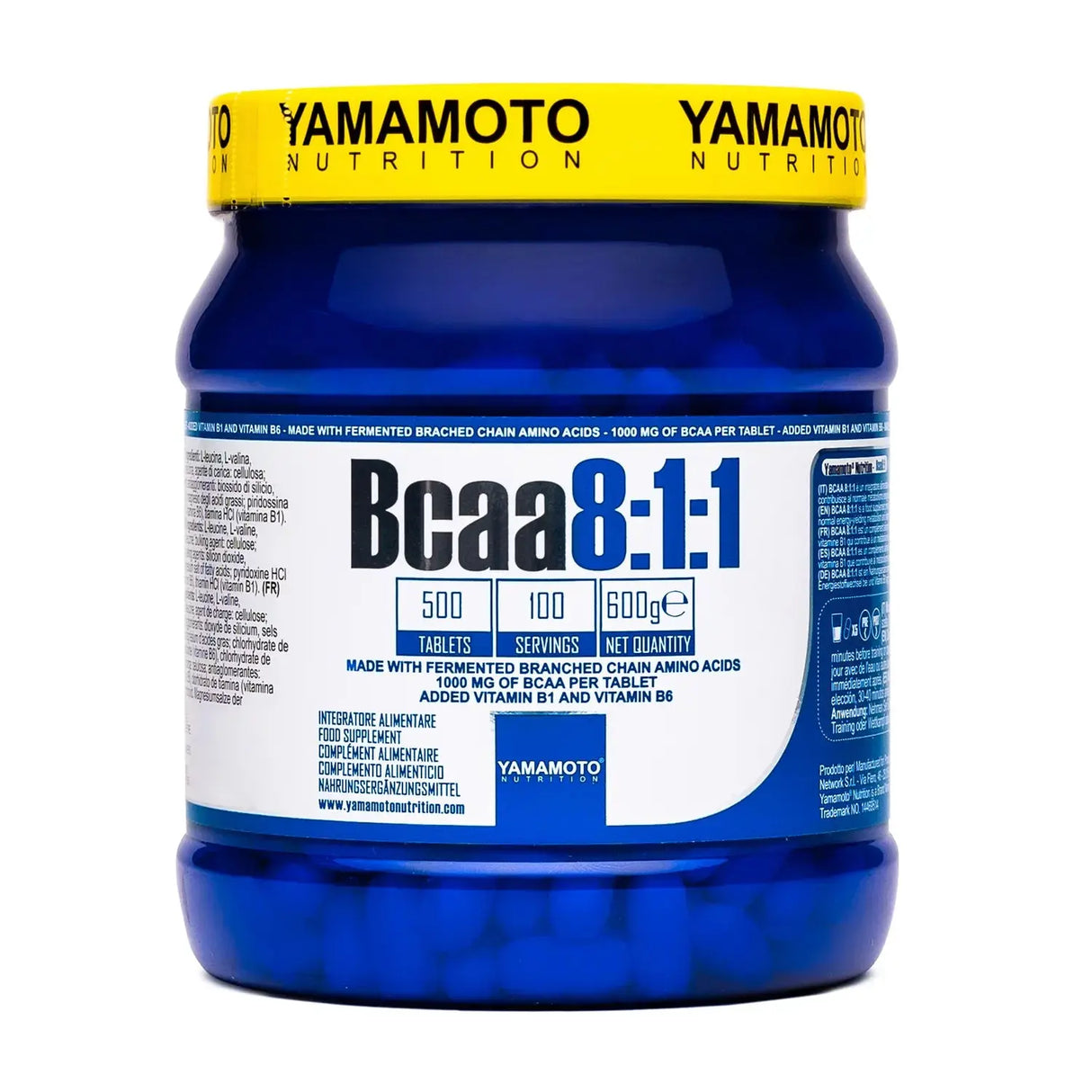 YAMAMOTO NUTRITION Bcaa 8:1:1 200 compresse Yamamoto Nutrition