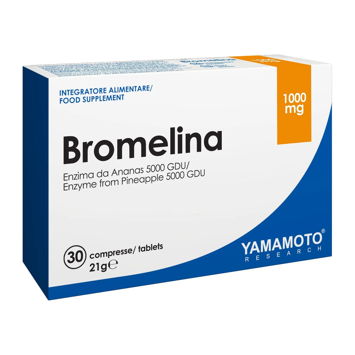 YAMAMOTO RESEARCH Bromelina 30 compresse Yamamoto Nutrition