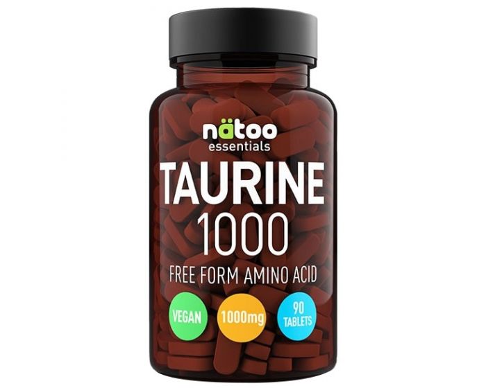Natoo Taurine 1000 – 90 TABS (1000 mg di Taurina per compressa)
