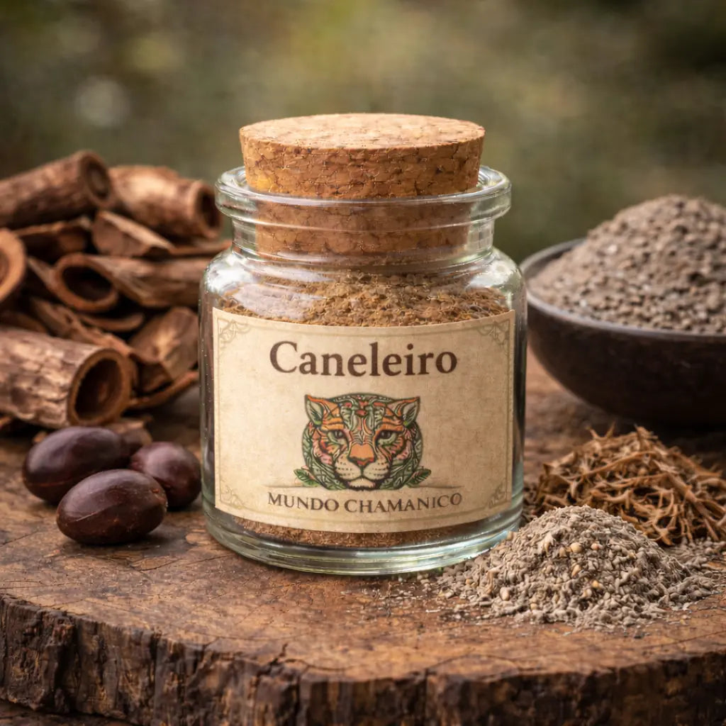 Polvo de Rapé 15gr Caneleiro (origen indígena Huni Kuin) Mundo Chamanico