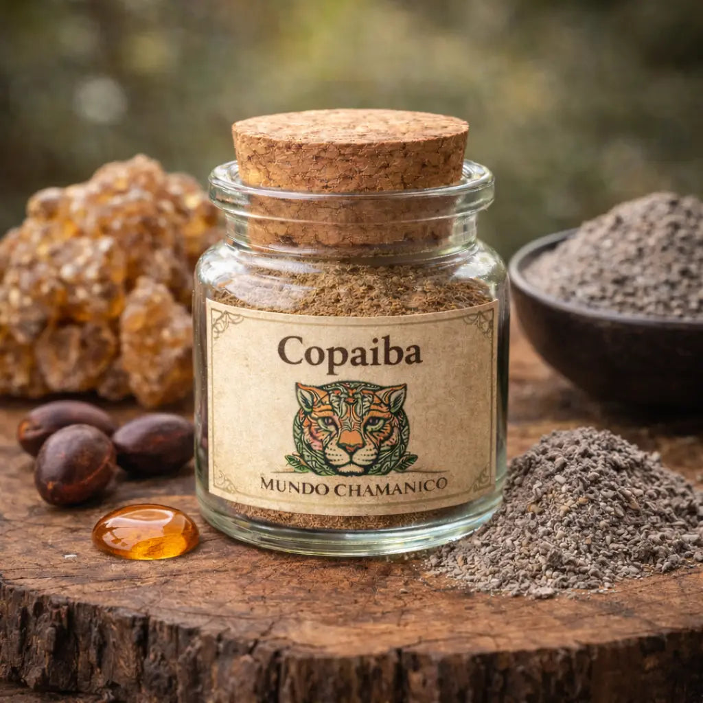 Polvo de Rapé 15gr Copaiba (origen indígena Huni Kuin) Mundo Chamanico