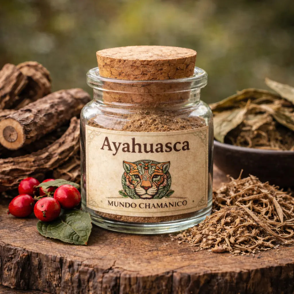 Polvo de Rapé 15gr Ayahuasca (origen indígena Huni Kuin) Mundo Chamanico