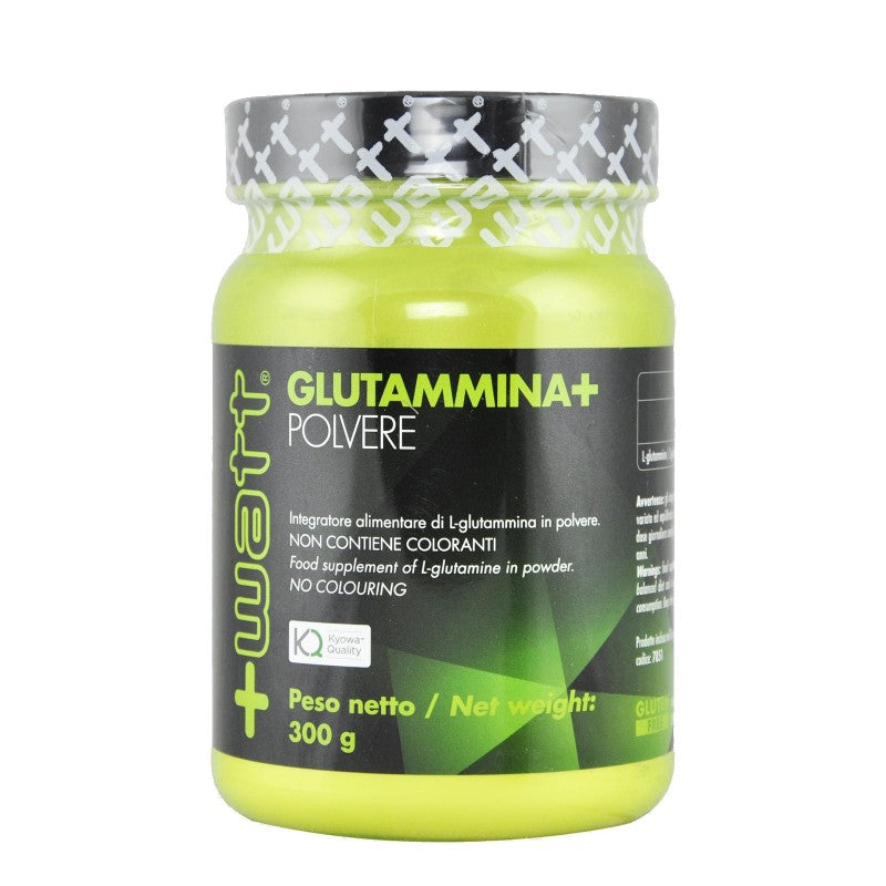 '+WATT Glutammina+ 300 gr - Pura Glutamina in Polvere Kyowa Amino Anticabolico