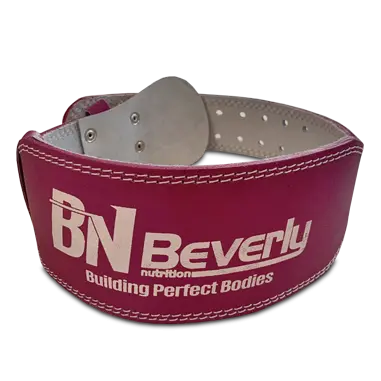 Women's Leather Training Belt Beverly Nutrition
