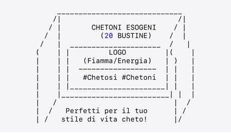 KETO CHETONI ESOGENI SCATOLA