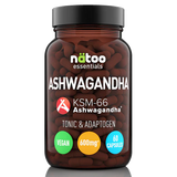 NATOO Ashwagandha 60 capsule - 600mg - 5% di witanolidi (30 mg)