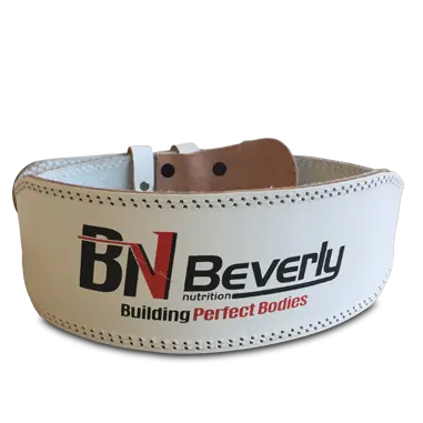 Men's Leather Training Belt Beverly Nutrition