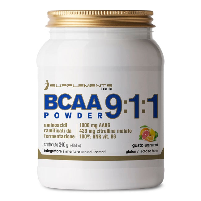 iSupplements Polvo de BCAA 9:1:1 - 340g frutas cítricas