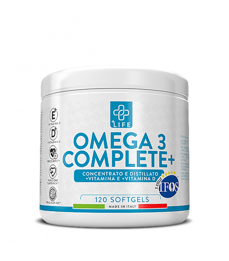 '+Life Omega 3 Complete 120perle - 5 stelle IFOS - Trigliceridi
